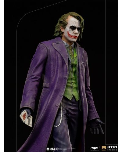 Статуетка Iron Studios DC Comics: Batman - The Joker (The Dark Knight) (Deluxe Version), 30 cm - 7