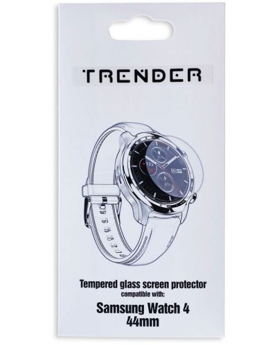 Стъклен протектор Trender - Samsung Watch 4, 44 mm - 1