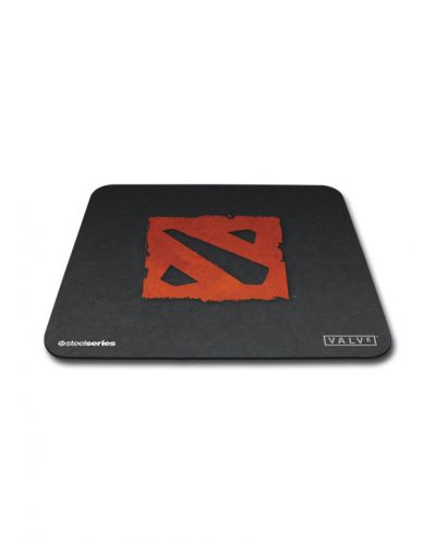 Гейминг подложка SteelSeries - QcK+ DotA 2 Edition, L, мека, черна