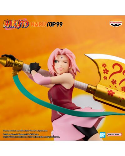 Статуетка Banpresto Animation: Naruto Shippuden - Sakura Haruno (Narutop99), 15 cm - 6