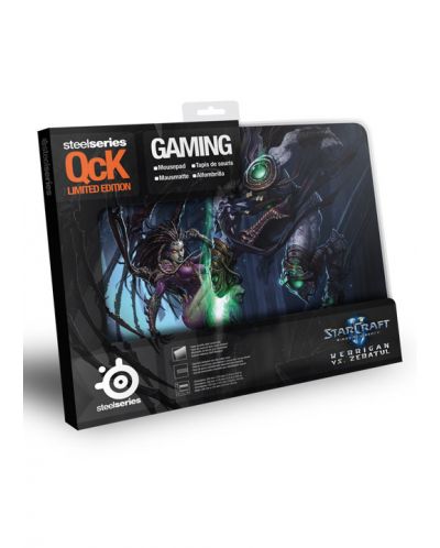 Гейминг подложка SteelSeries - QcK Limited Edition StarCraft II, M, мека, Kerrigan vs. Zeratul
