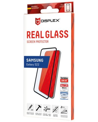 Стъклен протектор Displex - Real Full 3D, Galaxy S22 - 1