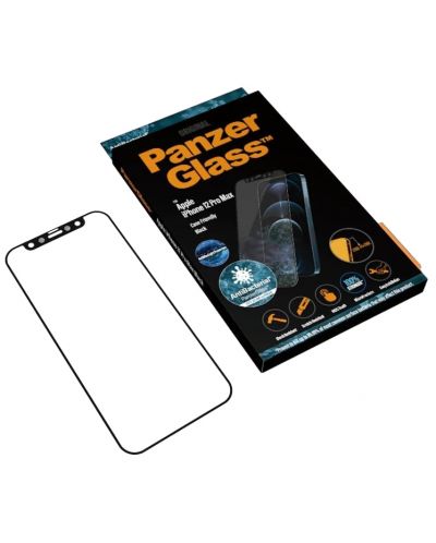 Стъклен протектор PanzerGlass - AntiBact/Bluelight, iPhone 12 Pro Max - 4