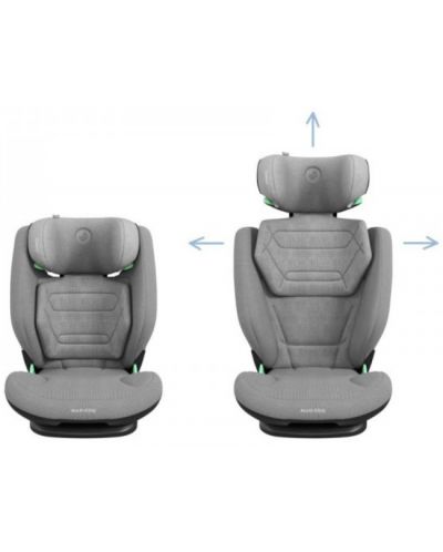 Столче за кола Maxi-Cosi - Rodifix Pro 2, IsoFix, I-Size, 100-150 cm, Authentic Grey - 4
