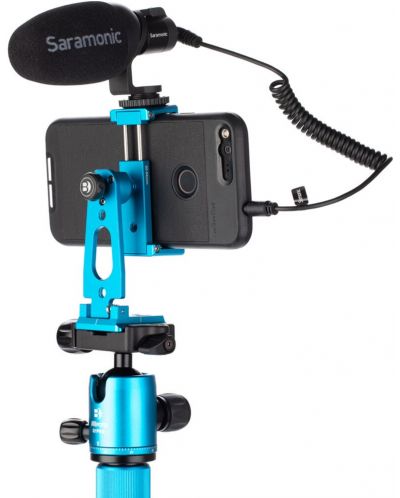 Стойка за смартфон Benro - MeVIDEO Sidekick Pocket, синя - 5