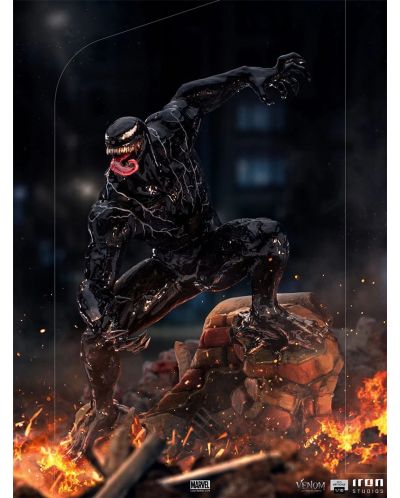 Статуетка Iron Studios Marvel: Venom - Venom (Let There Be Carnage), 30 cm - 2
