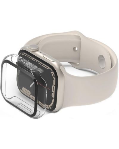 Стъклен протектор и калъф Belkin - 2 в 1, Apple Watch 7, 44/45 mm - 1