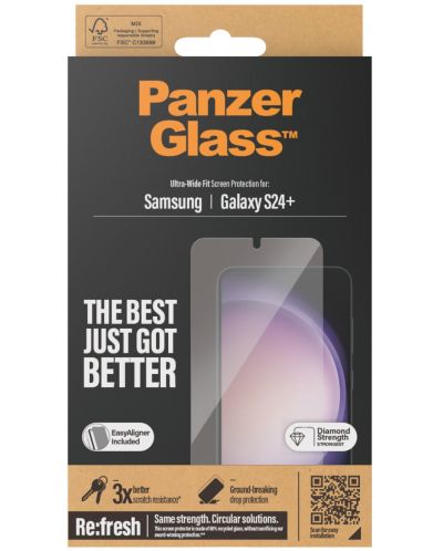 Стъклен протектор PanzerGlass - UWF, Galaxy S24 Plus - 3