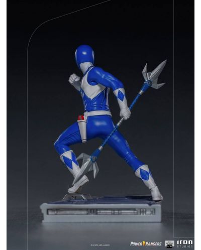 Статуетка Iron Studios Television: Mighty Morphin Power Rangers - Blue Ranger, 16 cm - 3