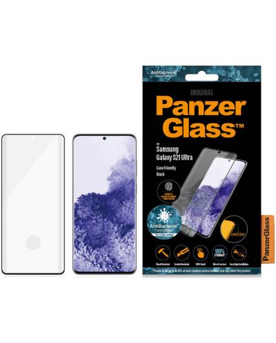 Стъклен протектор PanzerGlass - AntiBact CaseFriend, Galaxy S21 Ultra - 3