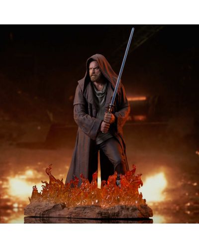 Статуетка Gentle Giant Movies: Star Wars - Obi-Wan Kenobi (Premier Collection), 30 cm - 6