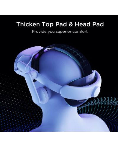 Страп със слушалки Kiwi Design -  On-Ear Audio Head Strap - 5