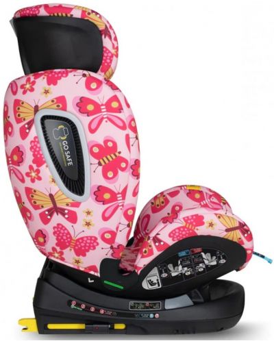 Столче за кола Cosatto - All in All Rotate, 0-36 kg, с IsoFix, I-Size, Flutterby Butterfly - 10