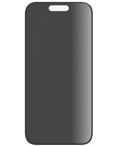 Стъклен протектор PanzerGlass - Privacy UWF, iPhone 15 - 3