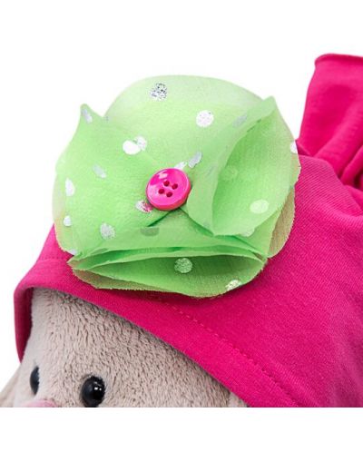 Плюшена играчка Budi Basa - Зайка Ми, с рокличка и шапка, 25 cm - 5