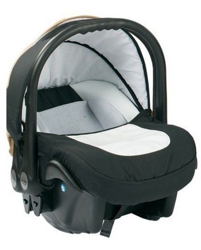 Детско столче за кола Baby Merc - Leo, до 9 kg, Бяло и черно - 1