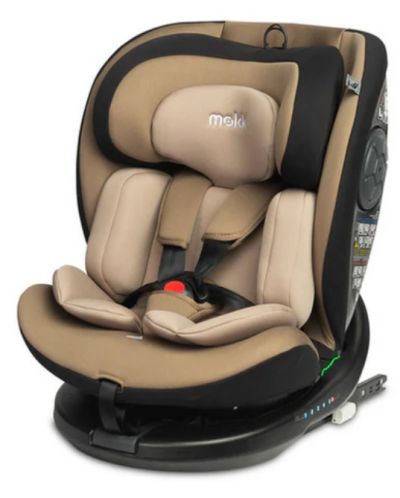 Столче за кола Caretero - Mokki, i-Size, IsoFix, 40-150 cm, Beige - 3