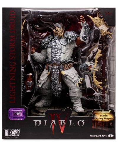 Статуетка McFarlane Games: Diablo IV - Lightning Storm Druid (Epic), 15 cm - 10