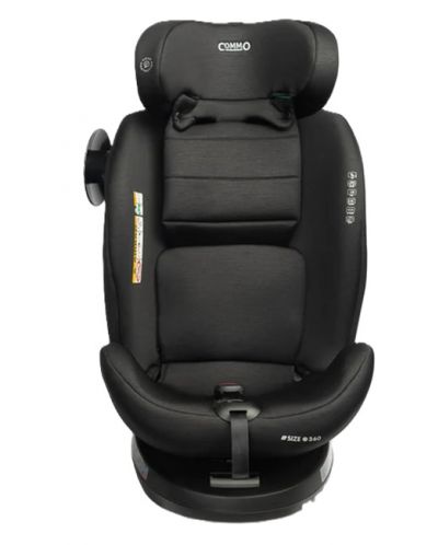 Столче за кола Caretero - Commo, IsoFix, i-Size, 40-150 cm, Beige - 4