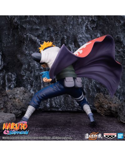 Статуетка Banpresto Animation: Naruto Shippuden - Minato Namikaze (F Colosseum), 12 cm - 3