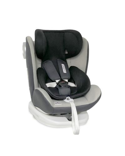 Столче за кола Lorelli - Lusso SPS Isofix, 0-36 kg., бежов - 4