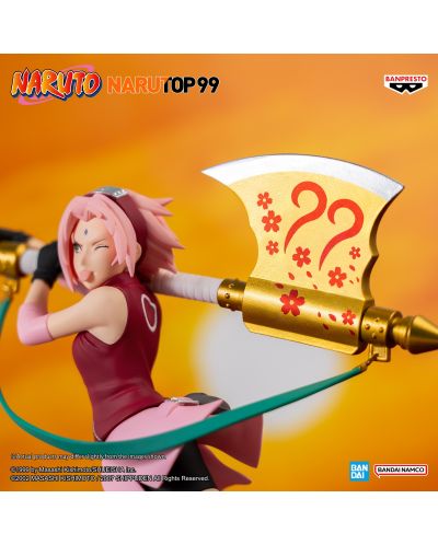 Статуетка Banpresto Animation: Naruto Shippuden - Sakura Haruno (Narutop99), 15 cm - 5