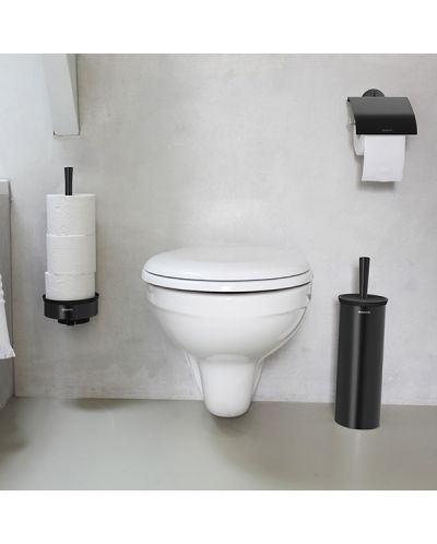 Стойка за резервна тоалетна хартия Brabantia - Profile, Black - 2