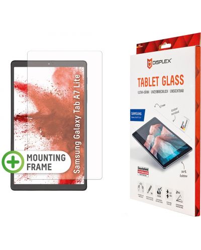 Стъклен протектор Displex - Tablet Glass 9H, Samsung Tab A7 Lite - 1