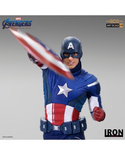 Статуетка Iron Studios Marvel: Avengers - Captain America, 21 cm - 4