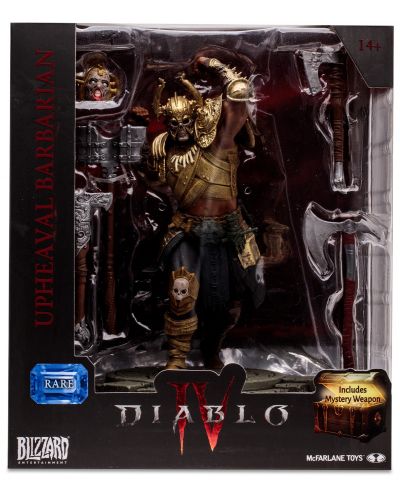 Статуетка McFarlane Games: Diablo IV - Upheaval Barbarian (Rare), 15 cm - 10