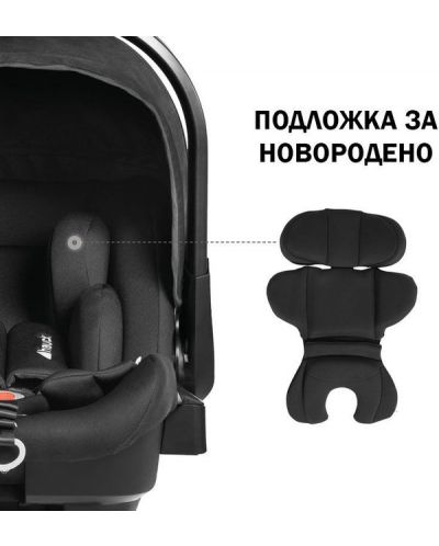 Hauck Стол за кола Select Baby i-size black - 10