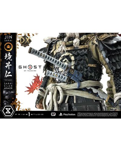 Статуетка Prime 1 Games: Ghost of Tsushima - Jin Sakai (Sakai Clan Armor) (Deluxe Bonus Version), 60 cm - 8