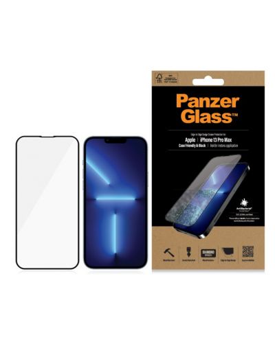 Стъклен протектор PanzerGlass - iPhone 13 Pro Max, Antibacterial - 2
