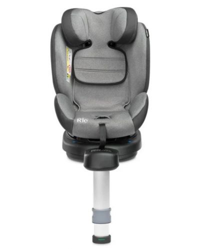 Столче за кола Caretero - Rio, IsoFix, i-Size, 40-105 cm, Grey - 5