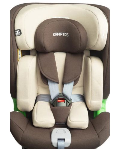 Столче за кола Caretero - Kamptos, IsoFix, i-Size, 40-150 cm, Beige - 10