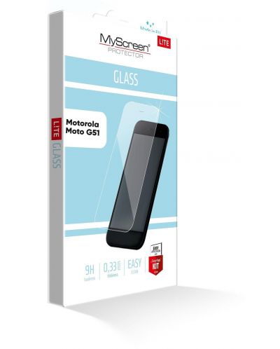 Стъклен протектор My Screen Protector - Lite Edge, Moto G51 5G - 1