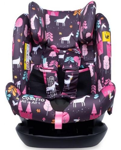 Столче за кола Cosatto - All in All +, 0-36 kg, с IsoFix, Unicorn land - 1