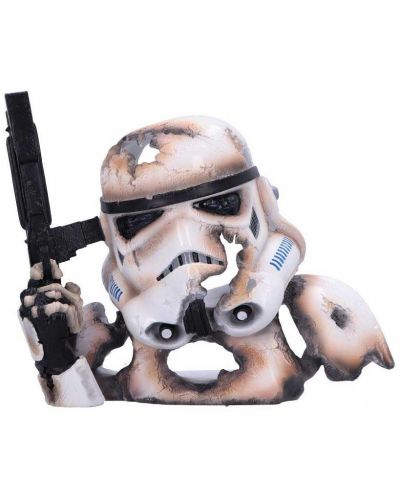Статуетка Бюст Nemesis Now Movies: Star Wars - Blasted Stormtrooper, 23 cm - 1