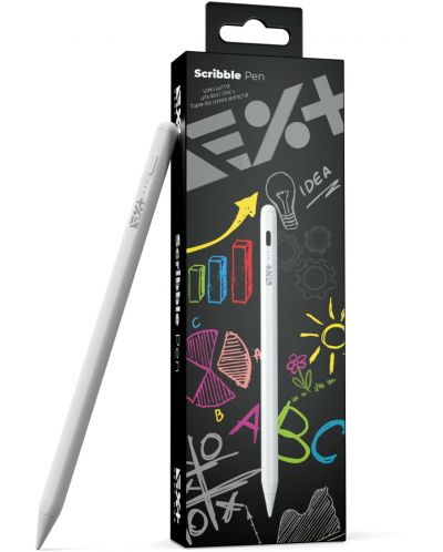 Стилус Next One - Scribble Pen, iPad, бял - 4