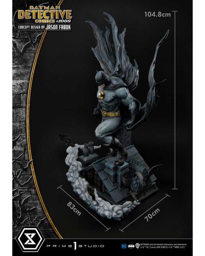 Статуетка Prime 1 DC Comics: Batman - Batman (Detective Comics #1000 Concept Design by Jason Fabok) (Deluxe Version), 105 cm - 4