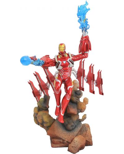 Статуетка Diamond Select Marvel: Avengers - Iron Man (MK50), 23 cm - 1