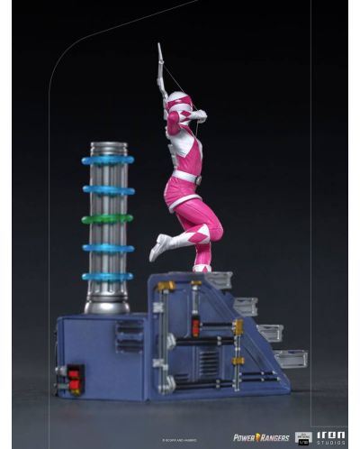 Статуетка Iron Studios Television: Mighty Morphin Power Rangers - Pink Ranger, 23 cm - 3