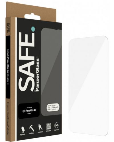 Стъклен протектор Safe - UWF, iPhone 14 Pro Max - 2
