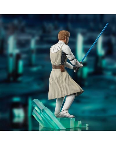 Статуетка Gentle Giant Movies: Star Wars - Obi-Wan Kenobi (The Clone Wars) (Premier Collection), 27 cm - 2