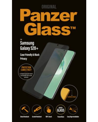 Стъклен протектор PanzerGlass - Privacy P7220, Galaxy S20 Plus - 2