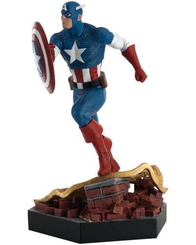 Статуетка Eaglemoss Marvel: Captain America - Captain America, 16 cm - 1
