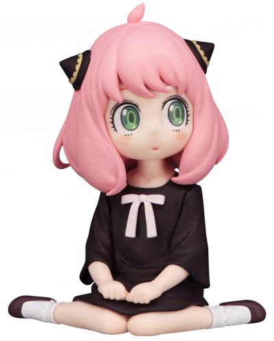 Статуетка FuRyu Animation: Spy x Family - Anya Forger (Sitting on the Floor) (Noodle Stopper), 7 cm - 1