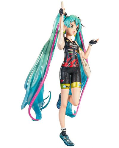 Статуетка Banpresto Animation: Hatsune Miku - Hatsune Miku (Chronicle Racing 2019), 17 cm - 2