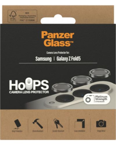 Стъклен протектор за камера PanzerGlass - Hoops, Galaxy Z Fold 5 - 3