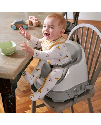 Столче за хранене 3 в 1 Mamas & Papas - Baby Bug, Pebble Grey - 6